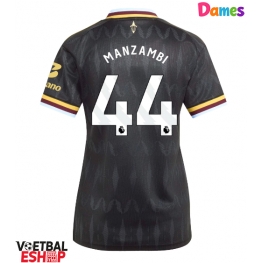 Aston Villa Johan Manzambi #44 Uit tenue Dames 2026-27 Korte Mouw