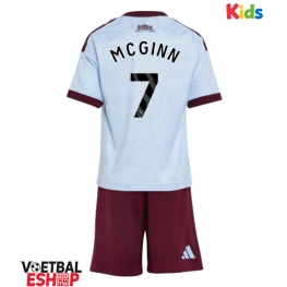 Aston Villa John McGinn #7 Derde tenue Kids 2026-27 Korte Mouw (+ Korte broeken)