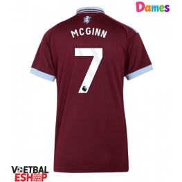 Aston Villa John McGinn #7 Thuis tenue Dames 2026-27 Korte Mouw