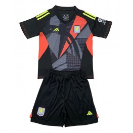 Aston Villa Keeper Uit tenue Kids 2024-25 Korte Mouw (+ Korte broeken)