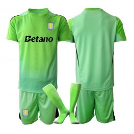 Aston Villa Keeper Uit tenue Kids 2025-26 Korte Mouw (+ Korte broeken) Aston Villa Keeper Uit tenue Kids 2025-26 Korte Mouw (+ Korte broeken)