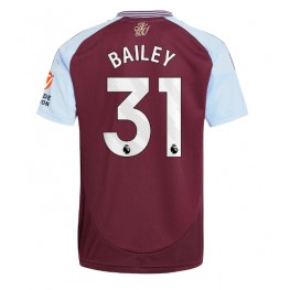 Aston Villa Leon Bailey #31 Thuis tenue 2024-25 Korte Mouw