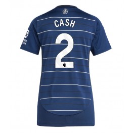 Aston Villa Matty Cash #2 Derde tenue Dames 2024-25 Korte Mouw