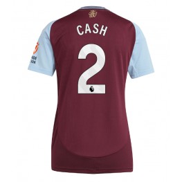 Aston Villa Matty Cash #2 Thuis tenue Dames 2024-25 Korte Mouw
