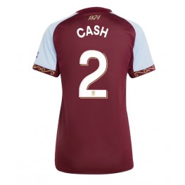 Aston Villa Matty Cash #2 Thuis tenue Dames 2025-26 Korte Mouw