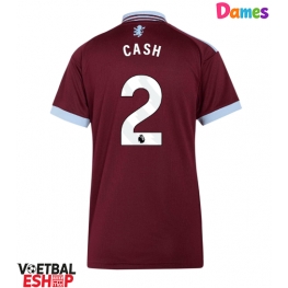 Aston Villa Matty Cash #2 Thuis tenue Dames 2026-27 Korte Mouw
