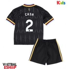 Aston Villa Matty Cash #2 Uit tenue Kids 2026-27 Korte Mouw (+ Korte broeken)