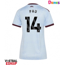 Aston Villa Pau Torres #14 Derde tenue Dames 2026-27 Korte Mouw