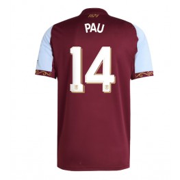 Aston Villa Pau Torres #14 Thuis tenue 2025-26 Korte Mouw