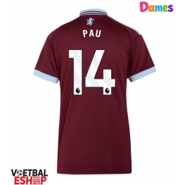 Aston Villa Pau Torres #14 Thuis tenue Dames 2026-27 Korte Mouw