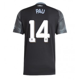 Aston Villa Pau Torres #14 Uit tenue 2025-26 Korte Mouw