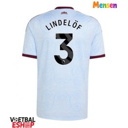 Aston Villa Victor Lindelof #3 Derde tenue 2026-27 Korte Mouw