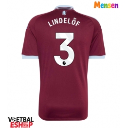 Aston Villa Victor Lindelof #3 Thuis tenue 2026-27 Korte Mouw