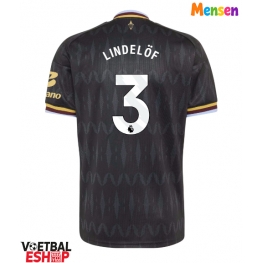 Aston Villa Victor Lindelof #3 Uit tenue 2026-27 Korte Mouw