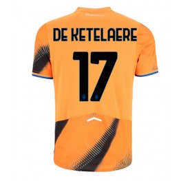 Atalanta Charles De Ketelaere #17 Derde tenue 2025-26 Korte Mouw