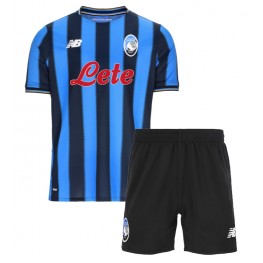 Atalanta Thuis tenue Kids 2025-26 Korte Mouw (+ Korte broeken)