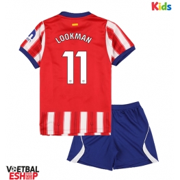 Atletico Madrid Ademola Lookman #11 Thuis tenue Kids 2026-27 Korte Mouw (+ Korte broeken)