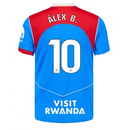 Atletico Madrid Alex Baena #10 Derde tenue 2025-26 Korte Mouw