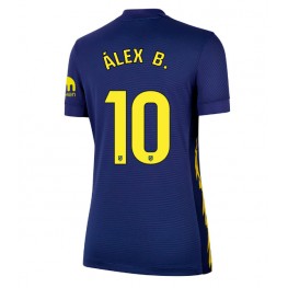 Atletico Madrid Alex Baena #10 Uit tenue Dames 2025-26 Korte Mouw