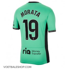 Atletico Madrid Alvaro Morata #19 Derde tenue 2023-24 Korte Mouw