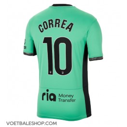 Atletico Madrid Angel Correa #10 Derde tenue 2023-24 Korte Mouw