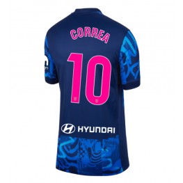 Atletico Madrid Angel Correa #10 Derde tenue Dames 2024-25 Korte Mouw