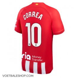 Atletico Madrid Angel Correa #10 Thuis tenue 2023-24 Korte Mouw