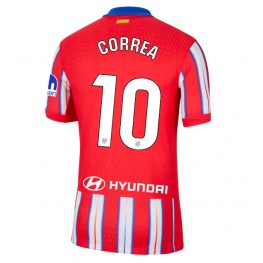 Atletico Madrid Angel Correa #10 Thuis tenue 2024-25 Korte Mouw