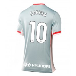 Atletico Madrid Angel Correa #10 Uit tenue Dames 2024-25 Korte Mouw