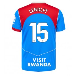 Atletico Madrid Clement Lenglet #15 Derde tenue 2025-26 Korte Mouw