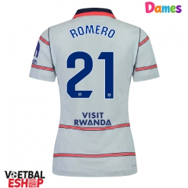 Atletico Madrid Cristian Romero #21 Derde tenue Dames 2026-27 Korte Mouw