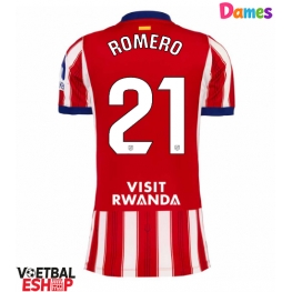 Atletico Madrid Cristian Romero #21 Thuis tenue Dames 2026-27 Korte Mouw
