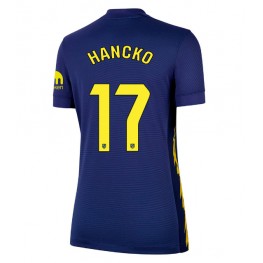Atletico Madrid David Hancko #17 Uit tenue Dames 2025-26 Korte Mouw