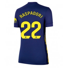 Atletico Madrid Giacomo Raspadori #22 Uit tenue Dames 2025-26 Korte Mouw
