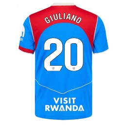 Atletico Madrid Giuliano Simeone #20 Derde tenue 2025-26 Korte Mouw