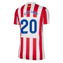 Atletico Madrid Giuliano Simeone #20 Thuis tenue Dames 2025-26 Korte Mouw