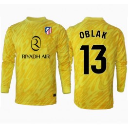 Atletico Madrid Jan Oblak #13 Keeper Derde tenue 2024-25 Lange Mouw