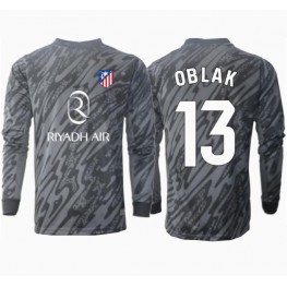 Atletico Madrid Jan Oblak #13 Keeper Thuis tenue 2024-25 Lange Mouw