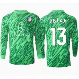 Atletico Madrid Jan Oblak #13 Keeper Uit tenue 2024-25 Lange Mouw