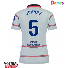 Atletico Madrid Johnny Cardoso #5 Derde tenue Dames 2026-27 Korte Mouw