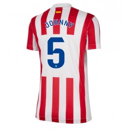 Atletico Madrid Johnny Cardoso #5 Thuis tenue Dames 2025-26 Korte Mouw