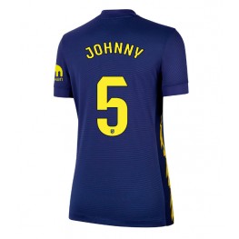 Atletico Madrid Johnny Cardoso #5 Uit tenue Dames 2025-26 Korte Mouw