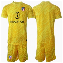 Atletico Madrid Keeper Derde tenue Kids 2024-25 Korte Mouw (+ Korte broeken)