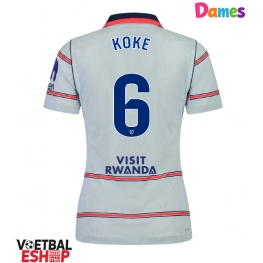 Atletico Madrid Koke #6 Derde tenue Dames 2026-27 Korte Mouw