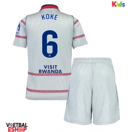 Atletico Madrid Koke #6 Derde tenue Kids 2026-27 Korte Mouw (+ Korte broeken)