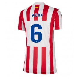 Atletico Madrid Koke #6 Thuis tenue Dames 2025-26 Korte Mouw