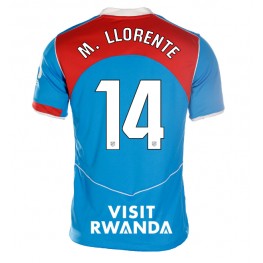 Atletico Madrid Marcos Llorente #14 Derde tenue Dames 2025-26 Korte Mouw
