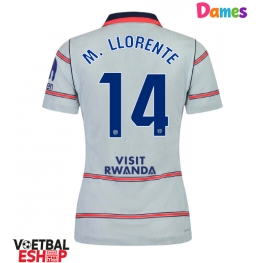 Atletico Madrid Marcos Llorente #14 Derde tenue Dames 2026-27 Korte Mouw