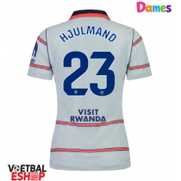 Atletico Madrid Morten Hjulmand #23 Derde tenue Dames 2026-27 Korte Mouw