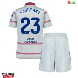 Atletico Madrid Morten Hjulmand #23 Derde tenue Kids 2026-27 Korte Mouw (+ Korte broeken)